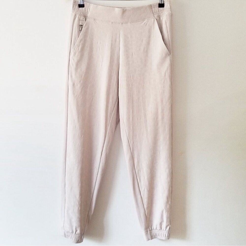 Athleta Brooklyn Textured Jogger in Cream Size 18 - Picture 6 of 16